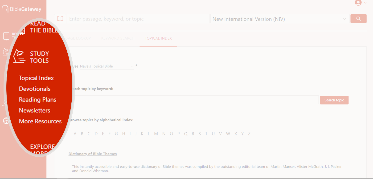 Topical Index