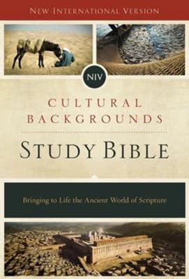 NIV Cultural Backgrounds Study Bible - Book Offer